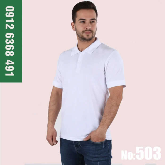 تیشرت کار پوشکا جودون پنبه سفید