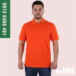 تیشرت کار پوشکا جودون پنبه نارنجی