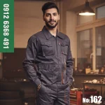 لباس کار مهندسی بوفالو طوسی نارنجی پروشات