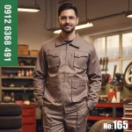 لباس کار مهندسی بوفالو قهوه ای سبز