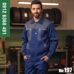 لباس کار مهندسی سیناورک سرمه ای طوسی