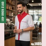لباس-فرم-رستورانی-تهیه-غذا-طباخی-kimiya-آتور-سفید-کیمیا