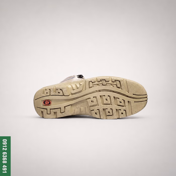 نمای زیره PU آجدار پوتین ایمنی ارک مدل رینو S104