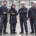 انواع لباس کار صنعتی و کاربرد هرکدام در محیط‌های پرخطر